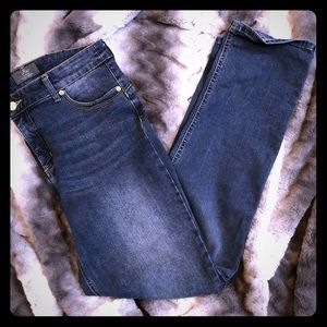 So Lifting Straight-Leg Jeans.  Chicos size 1.5.